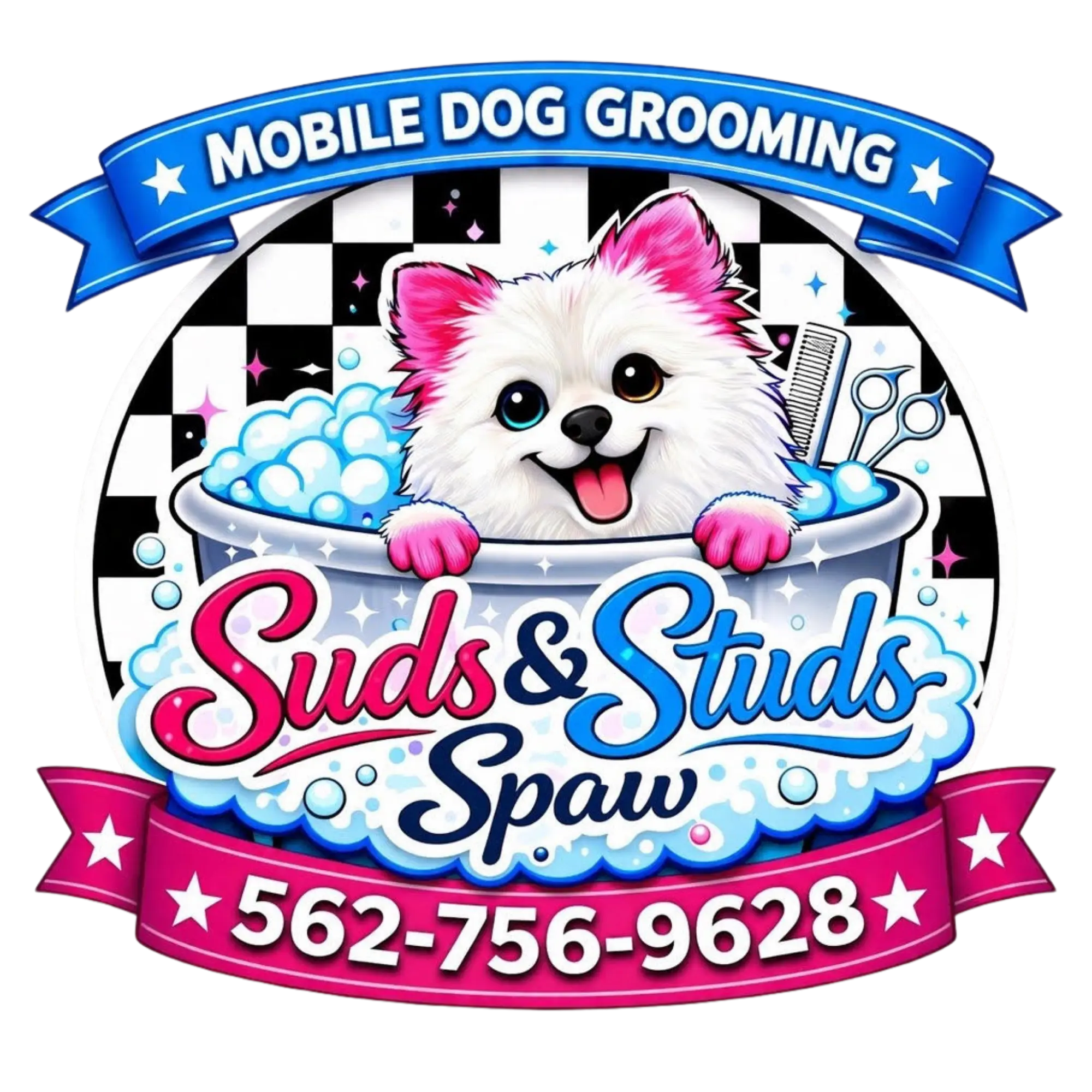 Suds and Studs Spaw logo